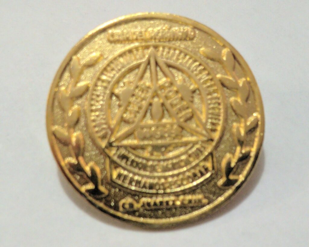 pin dorado