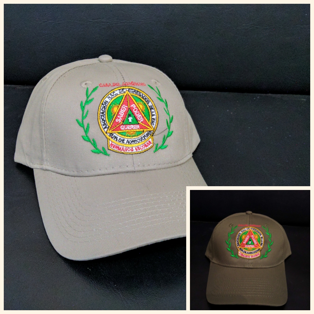 gorras con logo casa del agronomo